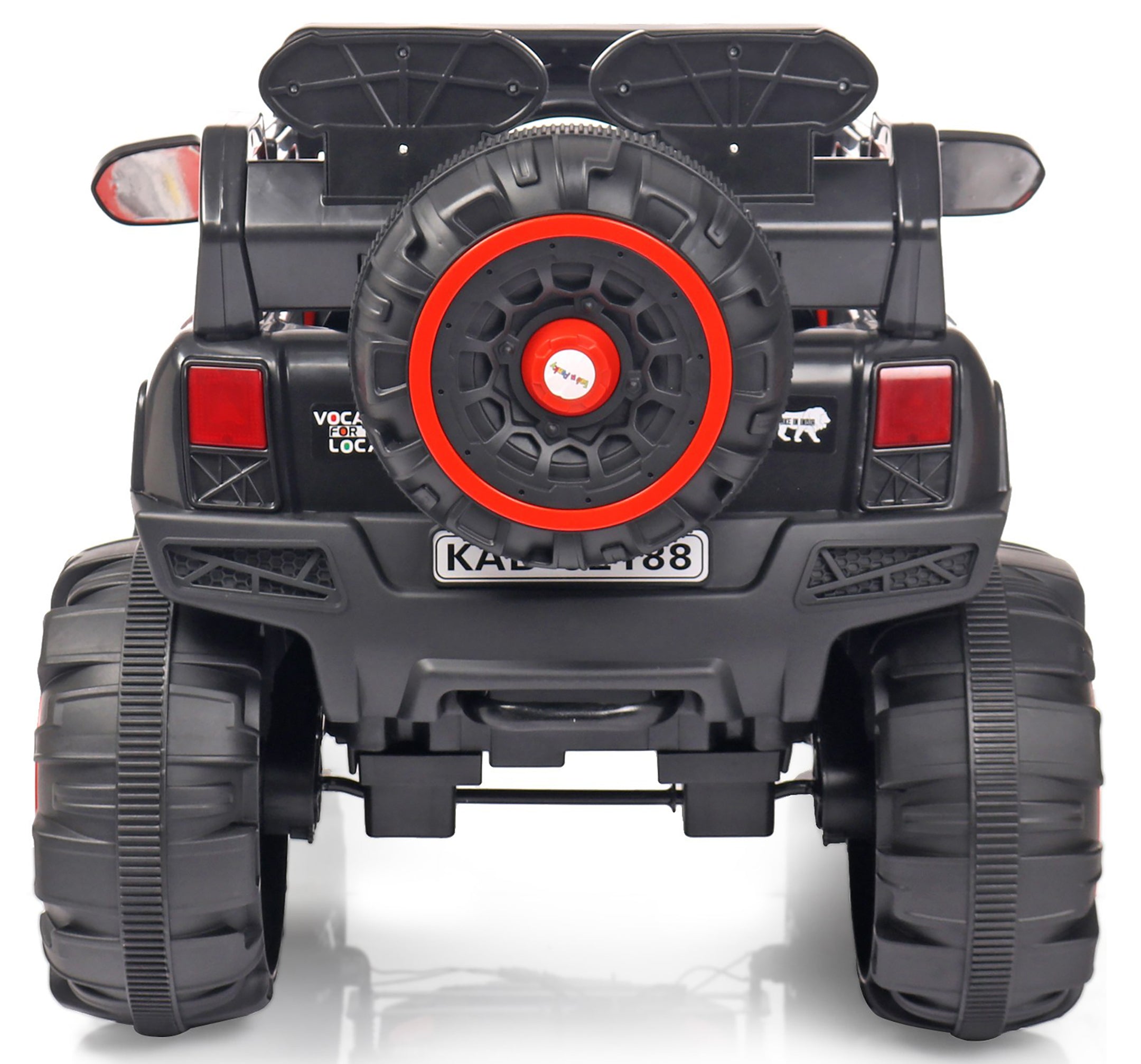 Kids Big Size 4x4 Battery Operated Electric Jeep For 1-8 Years Boys & Girls | 3 Mode Control Remote + Mobile App + Manual Drive