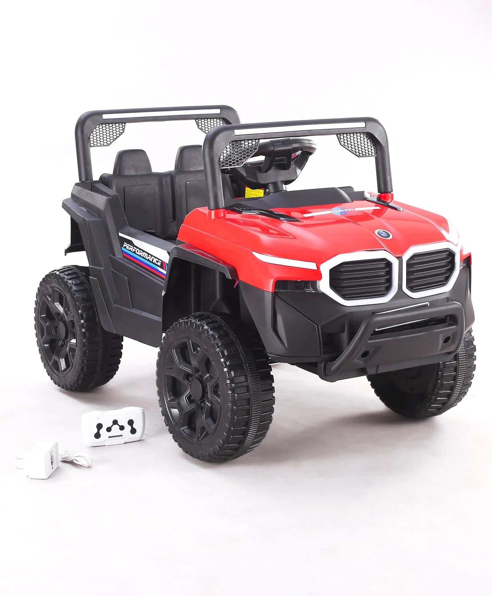 Kids Driving EV Cars for 1, 2, 3, 4, 5, 6 Years | Remote + Steering + Mobile App Control | Kids Jeeps (Entry Level Jeeps [2-6 Years]-XM1