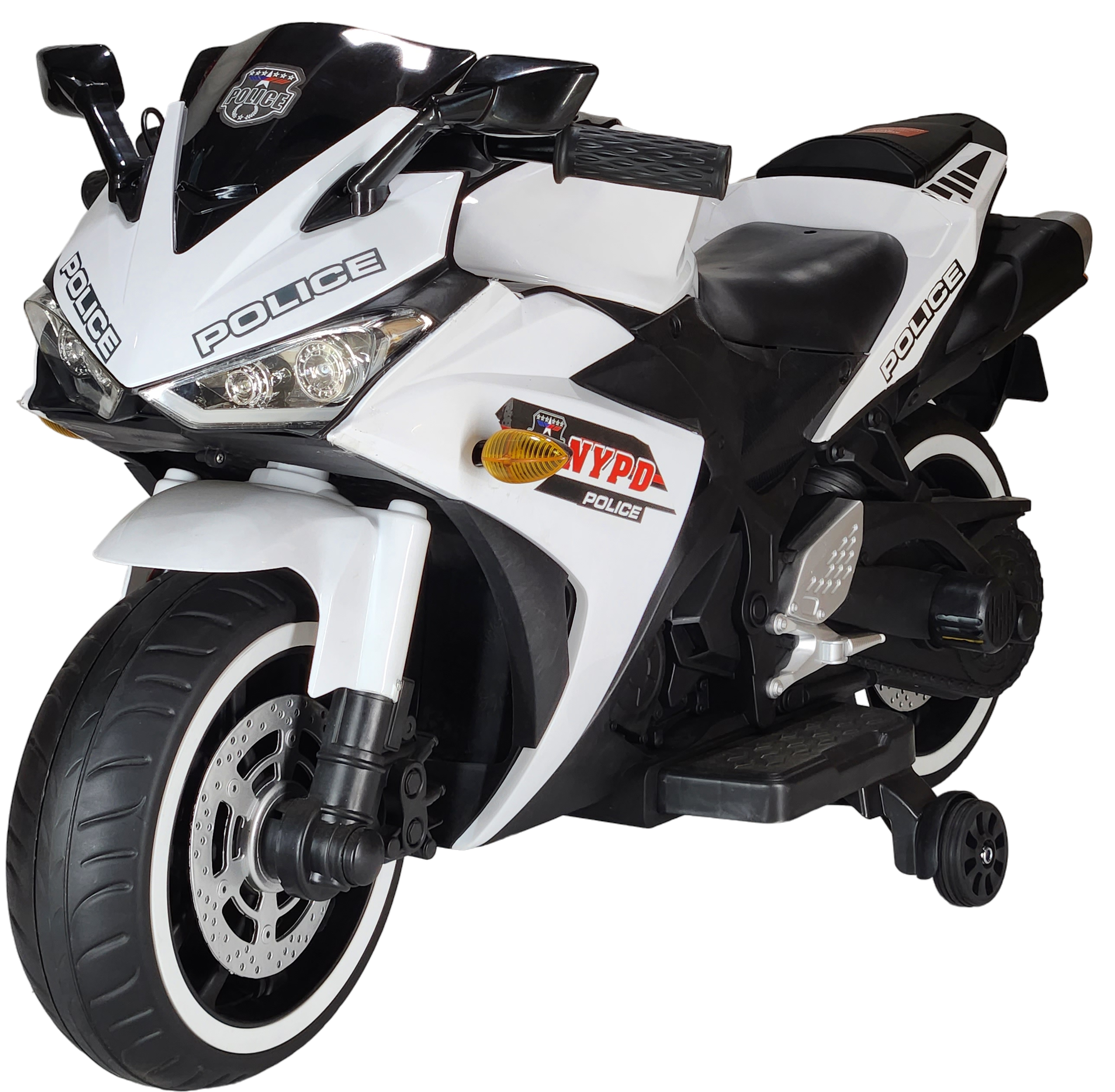 Kids R3 Electric Ride On Bike For 1 - 8 Year Children With Hand Accelerator & Foot Brake + Music Player + 1 Year Warranty