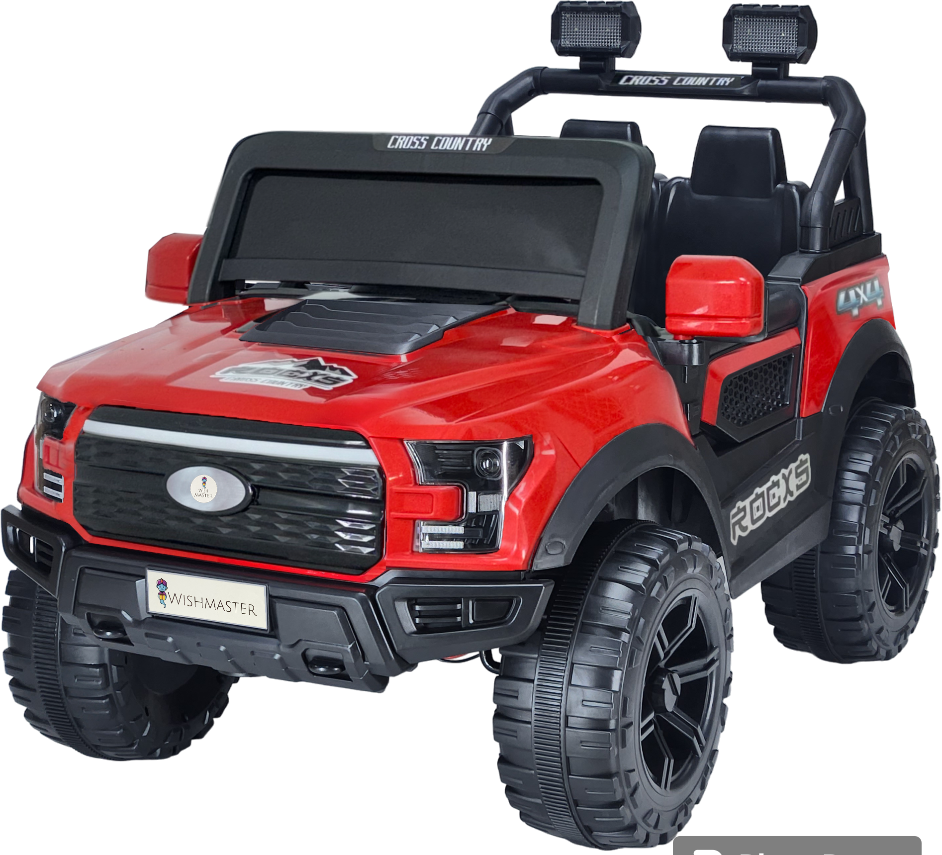 KIds 4x4 Driving EV Cars for 1, 2, 3, 4, 5, 6 Years | Remote + Steering + Mobile App Control | Kids Jeeps | Most Gifted Jeeps (Medium Size F-Raptor [1-8 Year Kids]