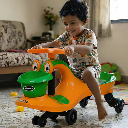 Kids Magic Duck Twister Ride On| Swing Car| Non-Battery Operated | [2-8 year] |