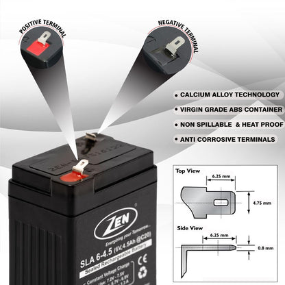 Kids Sports Bike, CAR, Jeep, Ride-On Toy Battery (6 V, Battery)