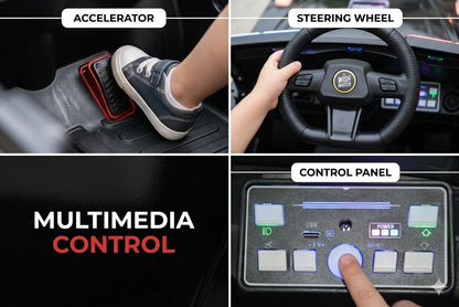 Kids 4x4 G- Wagon Jeep | Driving Electric Car| Remote + Steering + Mobile App Control| [1-6 year]