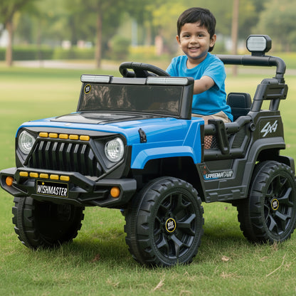 Kids 4x4 G- Wagon Jeep | Driving Electric Car| Remote + Steering + Mobile App Control| [1-6 year]