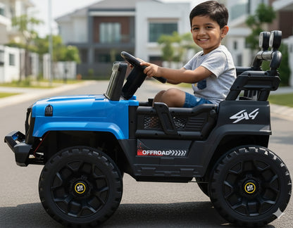 Kids 4x4 G- Wagon Jeep | Driving Electric Car| Remote + Steering + Mobile App Control| [1-6 year]