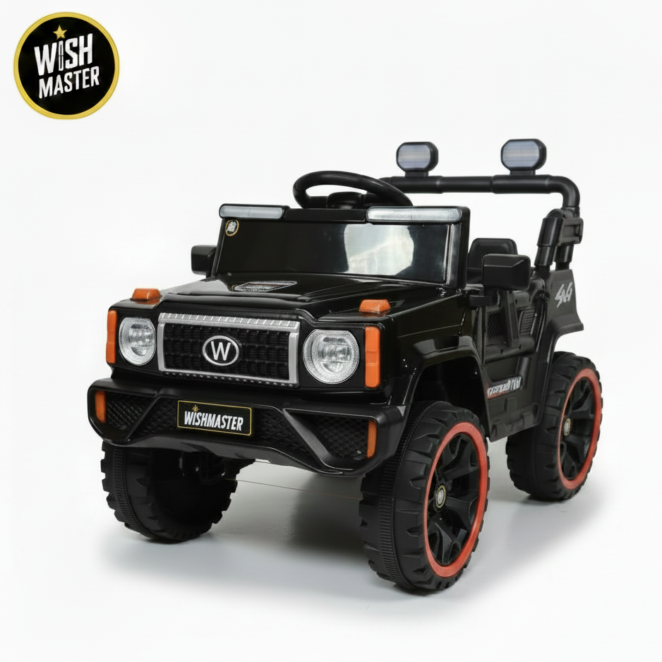 Kids 4x4 GX Elite Jeep| Electric Driving Car| Remote + Steering + Mobile App Control| [1-6 year]