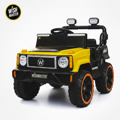 Kids 4x4 GX Elite Jeep| Electric Driving Car| Remote + Steering + Mobile App Control| [1-6 year]