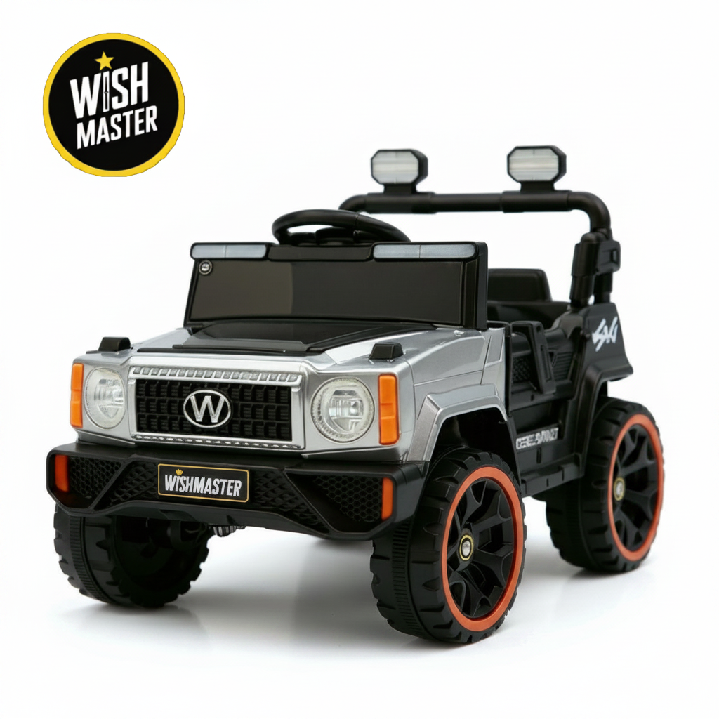 Kids 4x4 GX Elite Jeep| Electric Driving Car| Remote + Steering + Mobile App Control| [1-6 year]