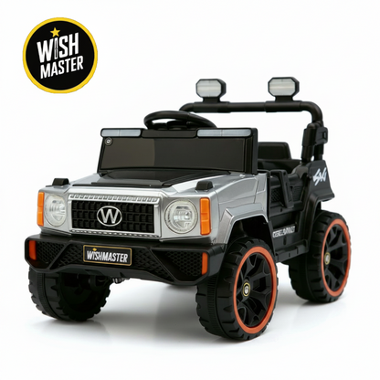 Kids 4x4 GX Elite Jeep| Electric Driving Car| Remote + Steering + Mobile App Control| [1-6 year]