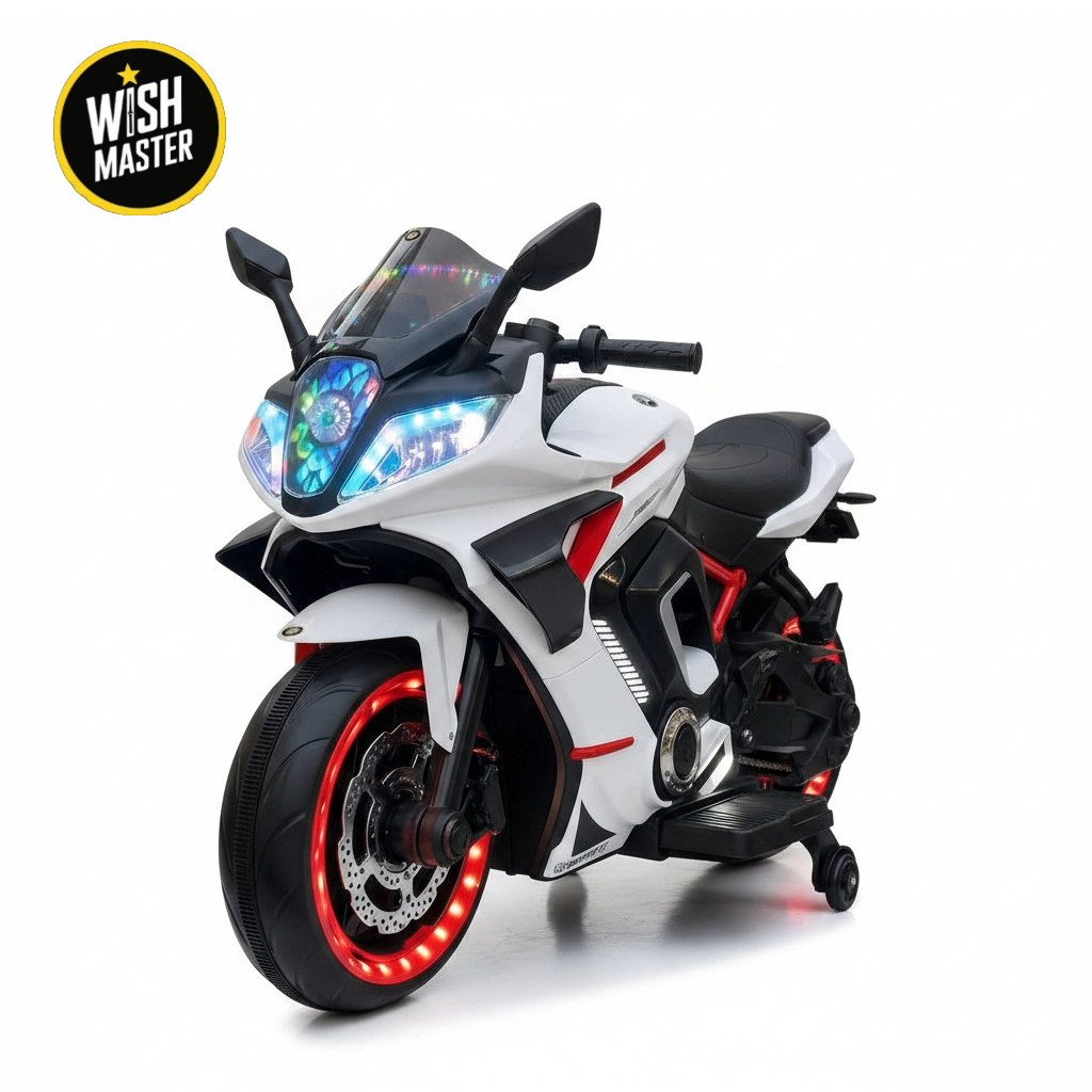 Kids Raftar Bike| Electric Ride On Bike| With Hand Accelerator & Foot Brake| [3-10 year]