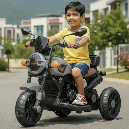 Kids NewForce Bike| Electric Ride-On Motorbike| With Hand Accelerator & Foot Brake| [2-6 year]