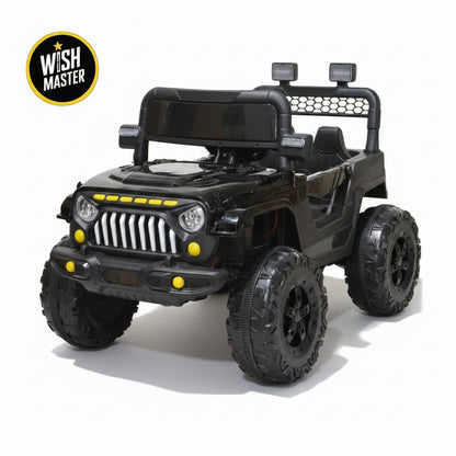 Kids 4x4 Thar Jeep| Kids Driving Electric Car| Remote + Steering + Mobile App Control| [1-6 Year]