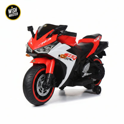 Kids Dhoom Bike| Electric Ride On Bike | With Hand Accelerator & Foot Brake + Music Player| [2-8 Year]