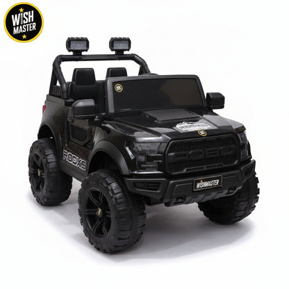 Kids 4x4 POBO Driving Electric Car | Remote + Steering + Mobile App Control | Kids Jeep | [2-10 Year]