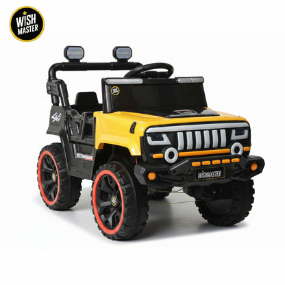 Kids 4x2 Ranger Jeep| Electric Driving Car| Remote + Steering + Mobile App Control| [1-6 year]