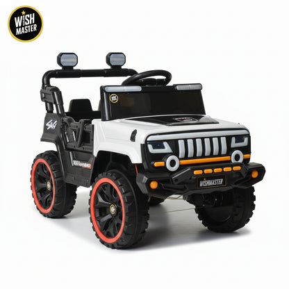 Kids 4x2 Ranger Jeep| Electric Driving Car| Remote + Steering + Mobile App Control| [1-6 year]