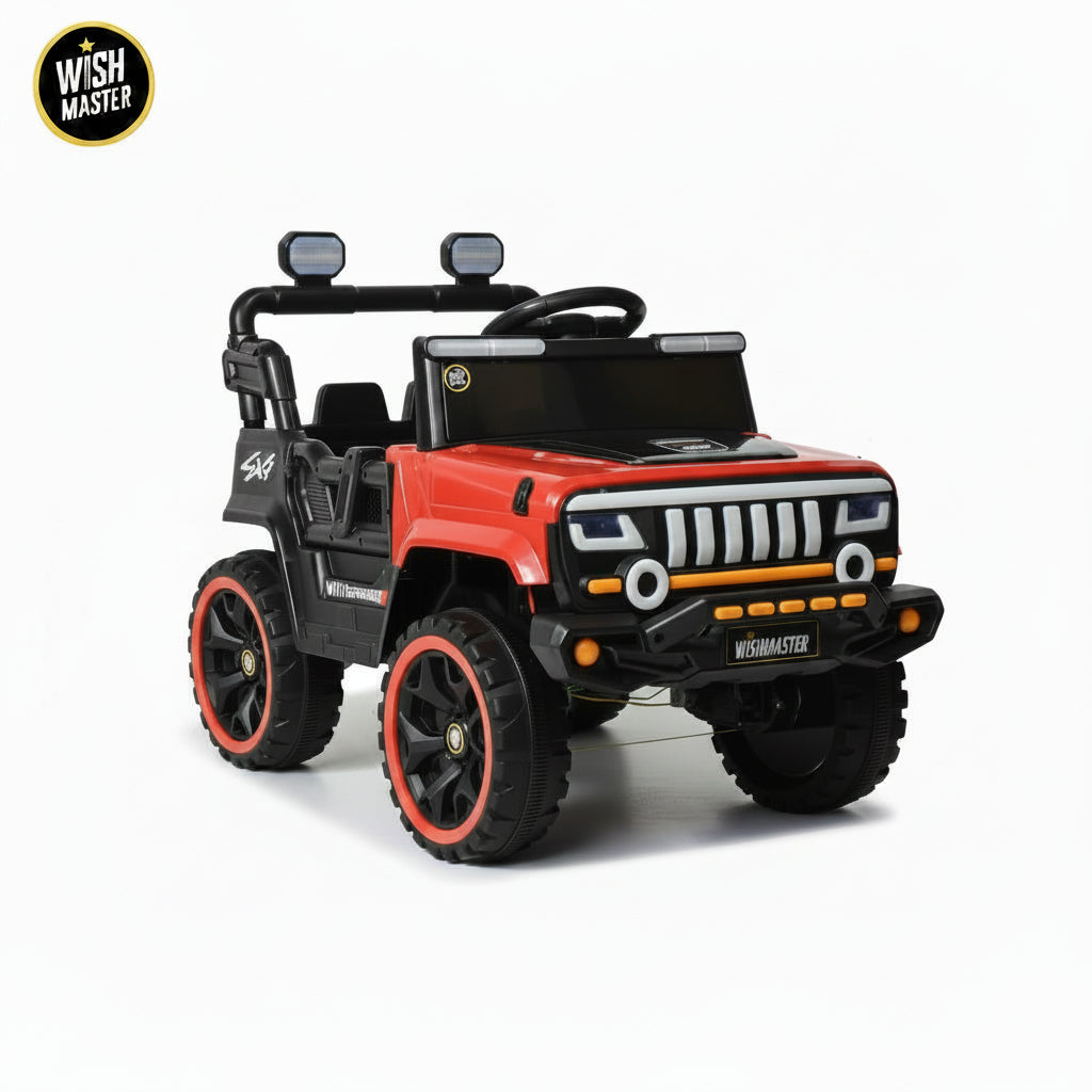 Kids 4x2 Ranger Jeep| Electric Driving Car| Remote + Steering + Mobile App Control| [1-6 year]