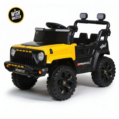 Kids 4x4 G- Wagon Jeep | Driving Electric Car| Remote + Steering + Mobile App Control| [1-6 year]