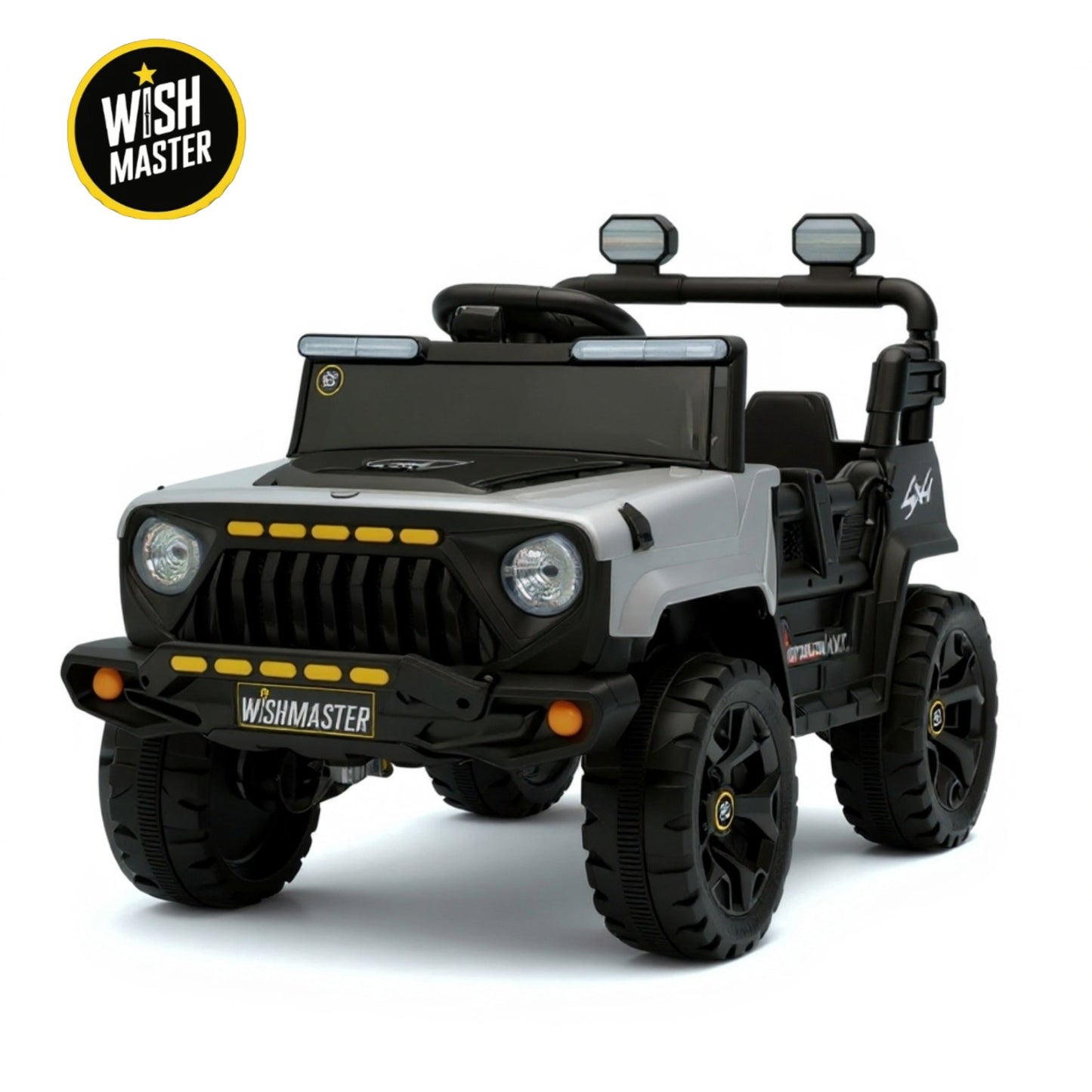 Kids 4x4 G- Wagon Jeep | Driving Electric Car| Remote + Steering + Mobile App Control| [1-6 year]