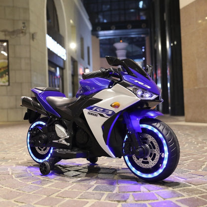 Kids Dhoom Bike| Electric Ride On Bike | With Hand Accelerator & Foot Brake + Music Player| [2-8 Year]