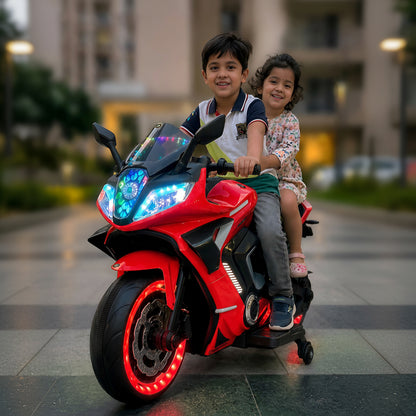 Kids Raftar Bike| Electric Ride On Bike| With Hand Accelerator & Foot Brake| [3-8 year]