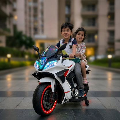 Kids Raftar Bike| Electric Ride On Bike| With Hand Accelerator & Foot Brake| [3-8 year]