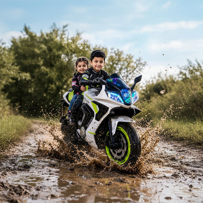 Kids Raftar Bike| Electric Ride On Bike| With Hand Accelerator & Foot Brake| [3-8 year]