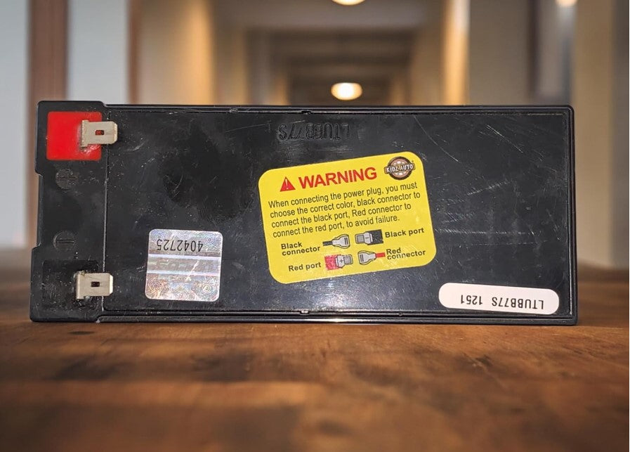 Wishmaster 12V 7Ah VRLA Battery for Kids Toy Cars, More Applications | Kids Driving EV Replaceable Battery for Car, Jeep, Bike (Accessories & Parts, Battery 12V)