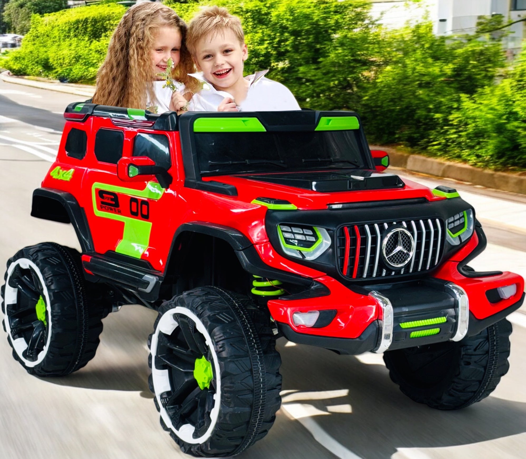 Kids Big size 4X4 Driving EV Cars for 1-10  Years | Remote + Steering + Mobile App Control | Kids Jeeps | Most Gifted Jeeps