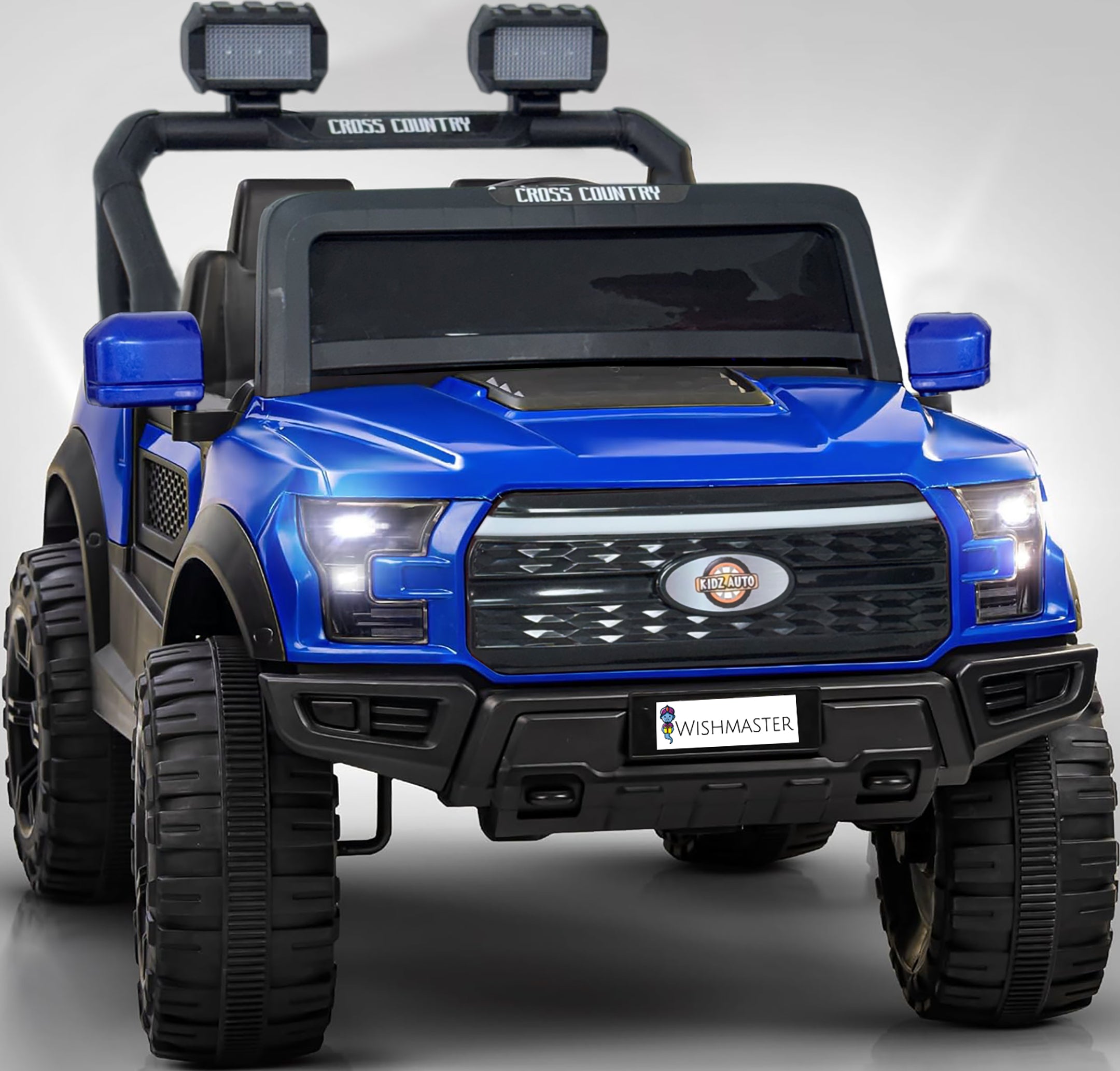 KIds 4x4 Driving EV Cars for 1, 2, 3, 4, 5, 6 Years | Remote + Steering + Mobile App Control | Kids Jeeps | Most Gifted Jeeps (Medium Size F-Raptor [1-8 Year Kids]