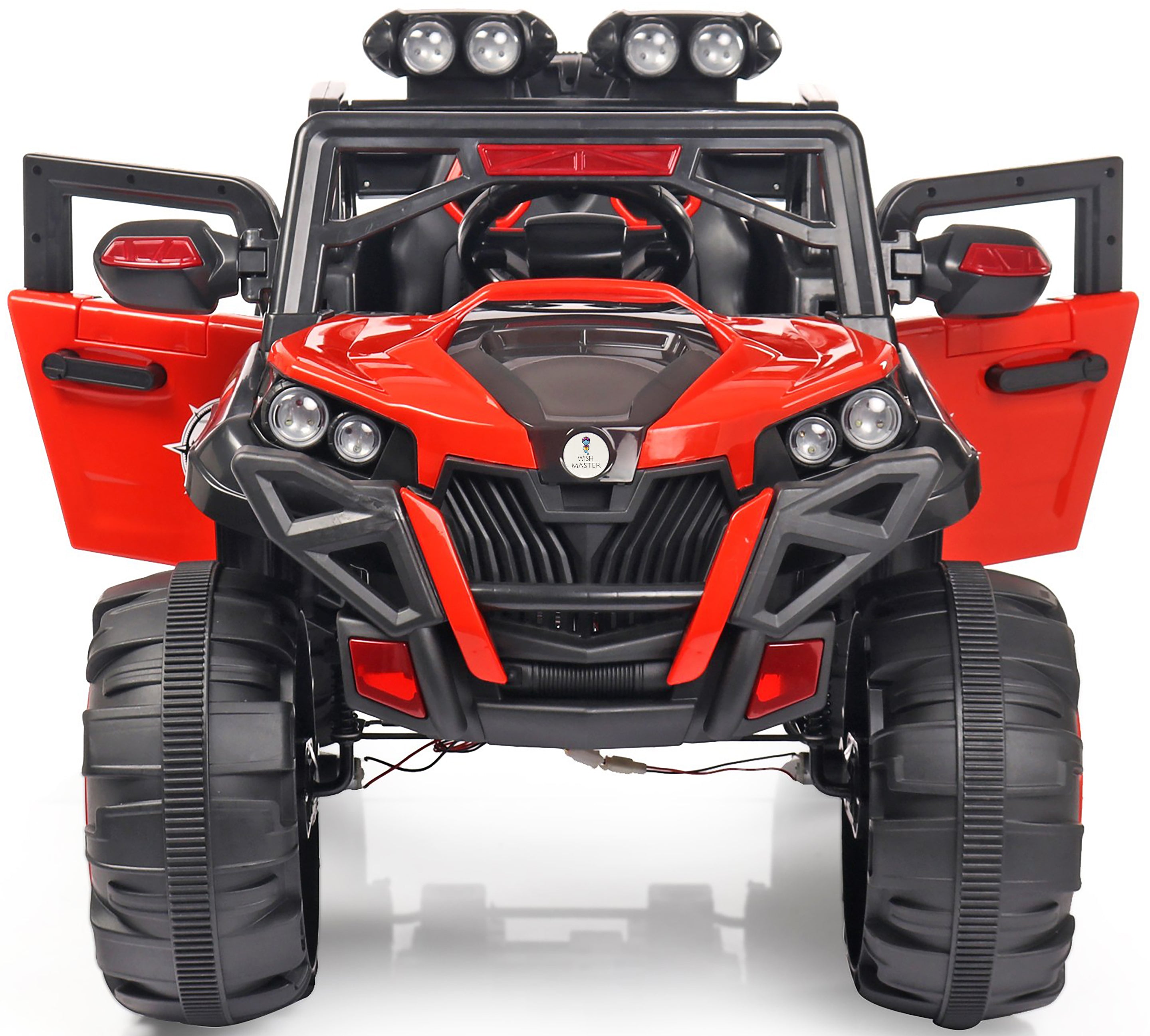 Kids Big Size 4x4 Battery Operated Electric Jeep For 1-8 Years Boys & Girls | 3 Mode Control Remote + Mobile App + Manual Drive